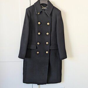 Warwick topcoat in Italian stadium-cloth wool blend